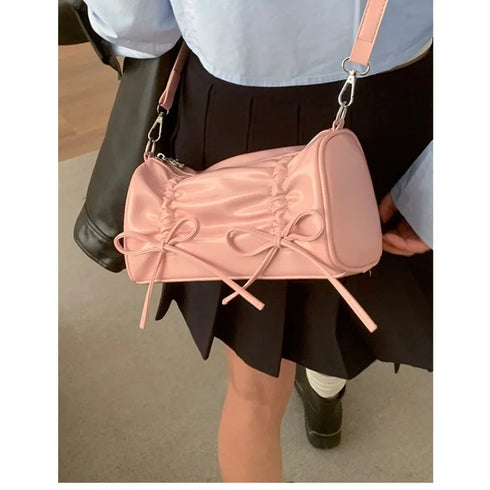 クシュダブルリボンバッグ